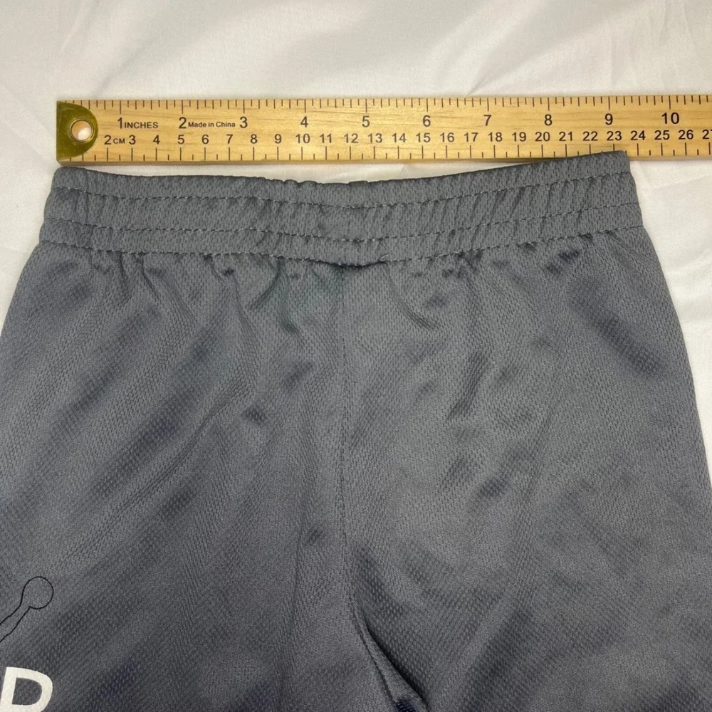 Jordan Boys Gray Mesh Athletic Basketball Shorts Jumpman Air Size 4-5Y S